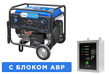 Бензогенератор 6 кВт TSS SGG 6000EHNA Duplex с АВР